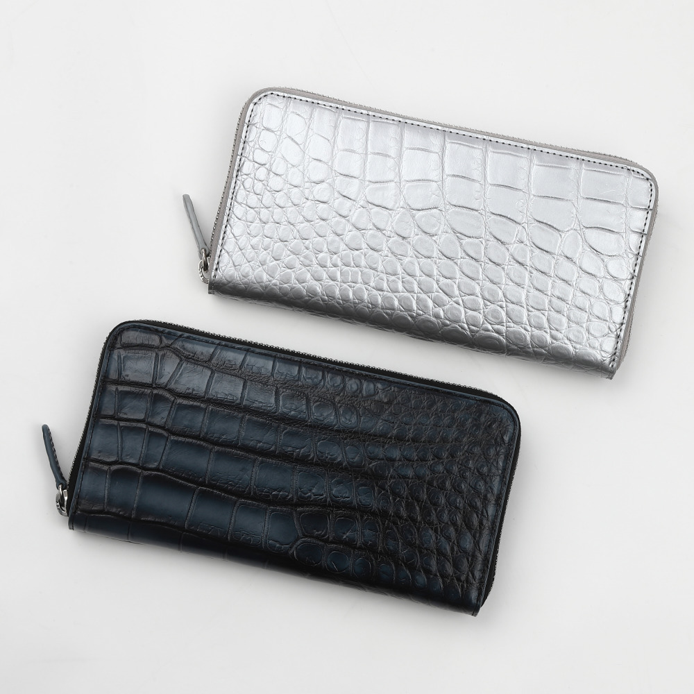 マットクロコダイル ラウンド ウォレット 通販 - ディノス