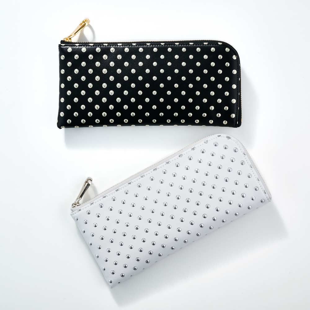 Arukan/アルカン スタッズ L字 長財布 1317-623 通販 - ディノス