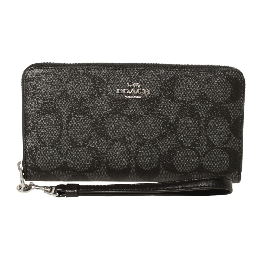COACH OUTLET/コーチアウトレット ラウンドファスナー長財布 ...