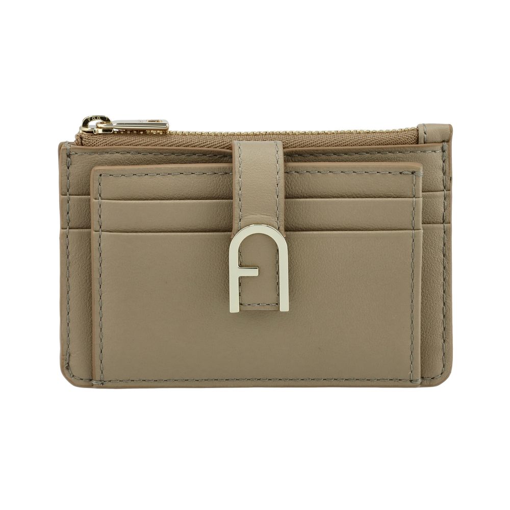 新品 おいかけ ♡FURLA♡ IDケース グレージュ