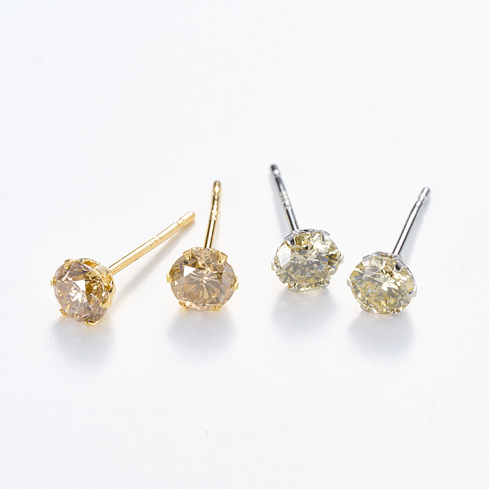 PT・K18 0.5ctダイヤ ピアス 通販 - ディノス