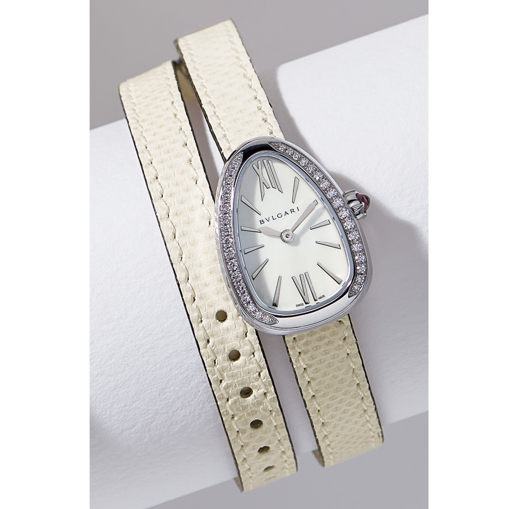 BVLGARI/ブルガリ セルペンティ チェンジベルト（ホワイト＆レッド