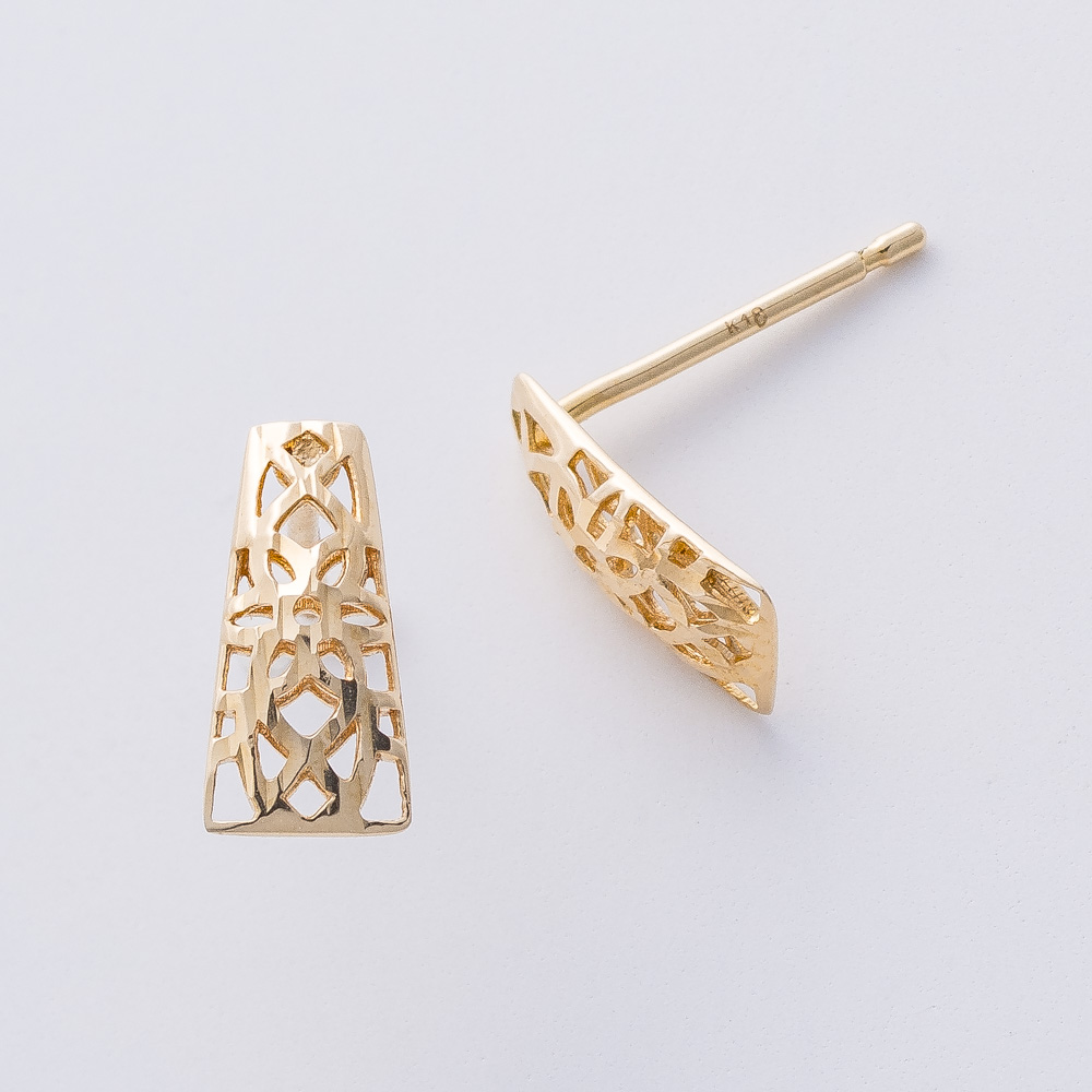 K10 透かし柄 ピアス 通販 - ディノス