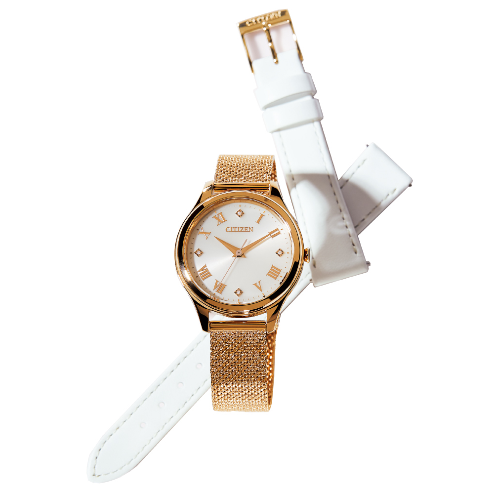 CITIZEN　シチズン　Eco-Drive　ストーンベゼル　ベルト新品 CITIZEN CONNECTED シチズン エコドライブ ブルートゥース BZ1044-08E