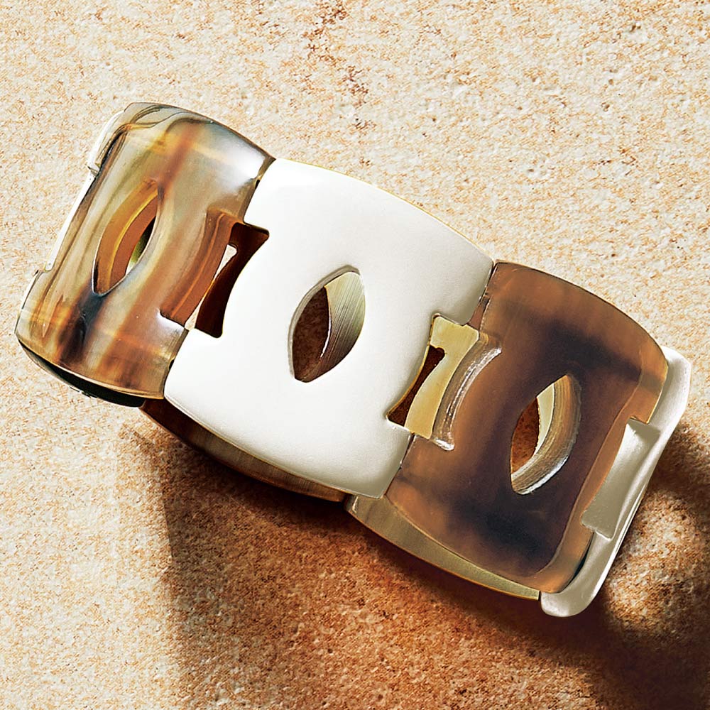 水牛 カラーデザインバングル 通販 - ディノス