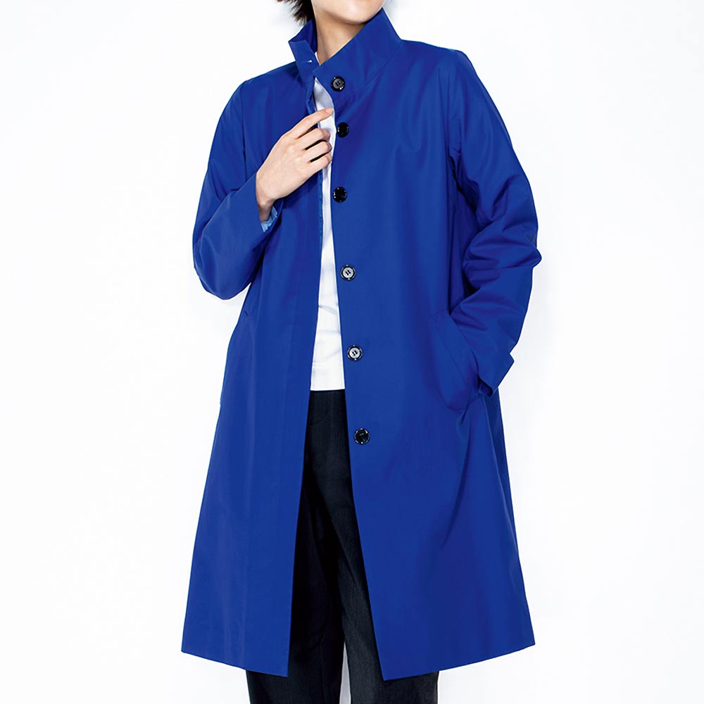 イタリア素材 スタンドカラー コート 通販 - ディノス