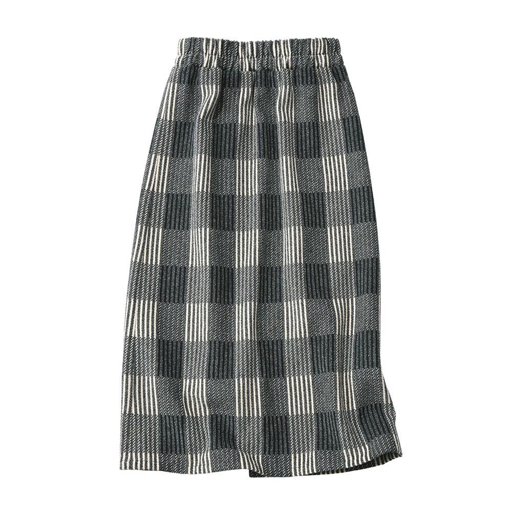 ブロックチェック ジャカード スカート スカート ファッション PC5967