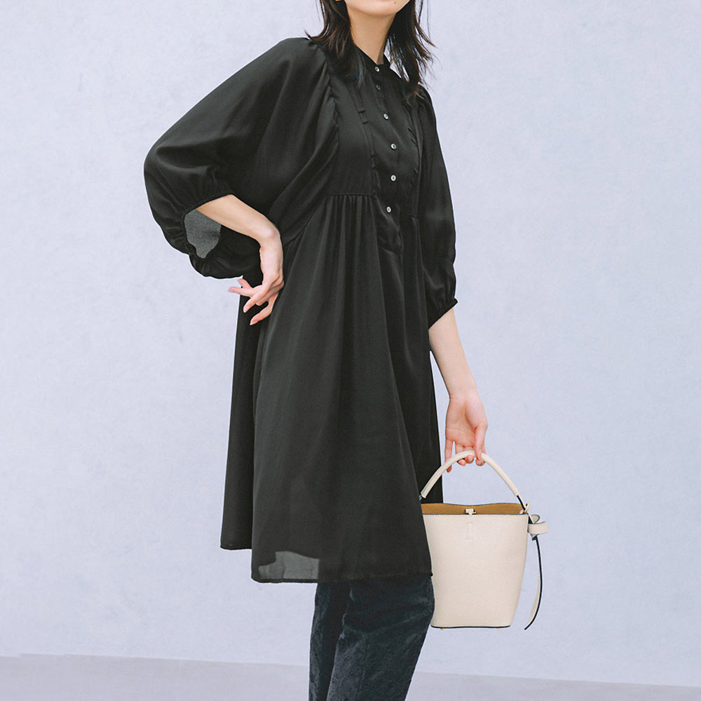 bzr/ビーゼットアール ジョーゼット チュニック チュニック ファッション PC5984