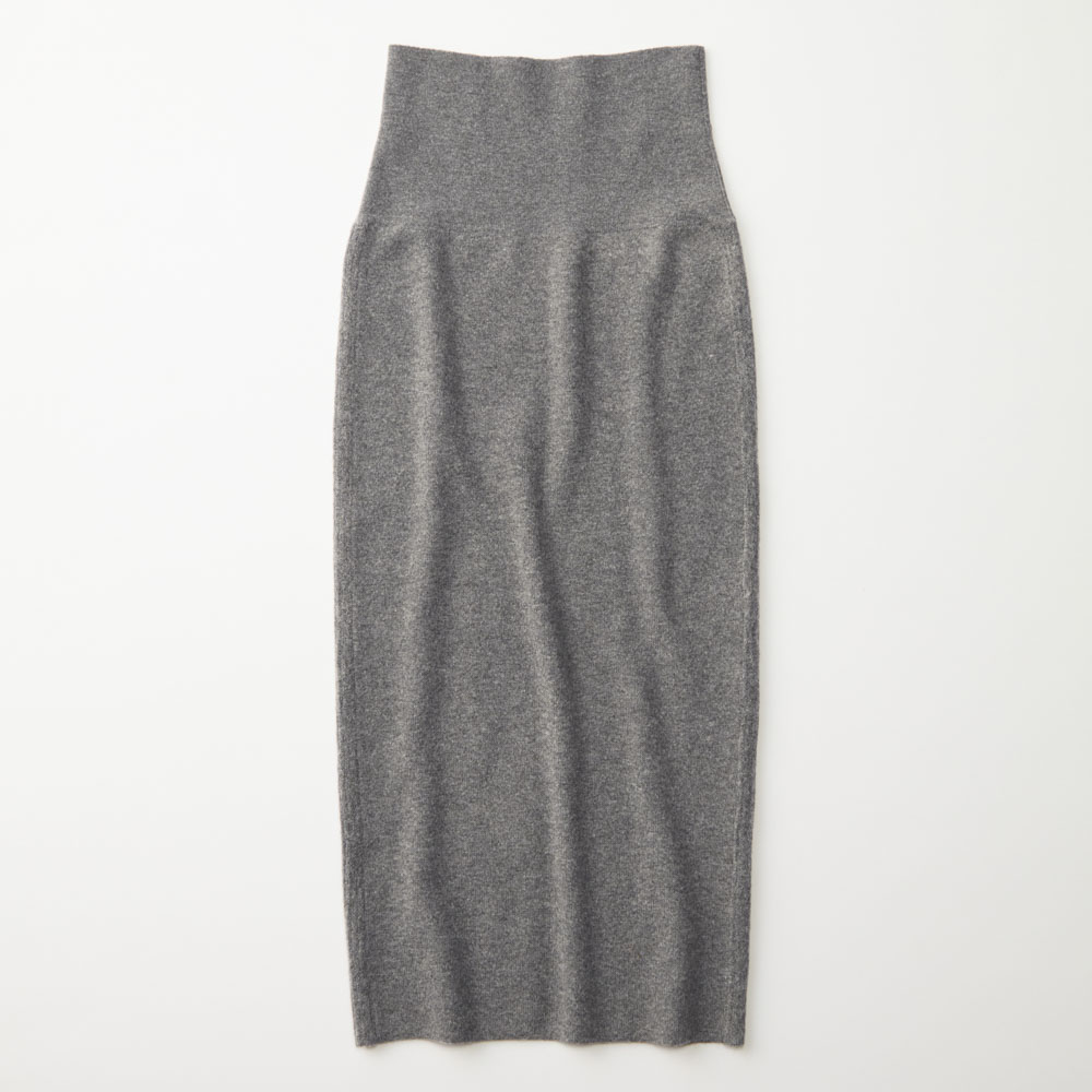 腹巻付きニットロングスカート タイトスカート スカート N60669