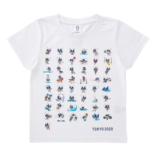 Kids 全競技ポーズプリント tシャツ Yo 264 東京オリンピックマスコット 通販 ディノス Kids 全競技ポーズプリント tシャツ Yo 264 東京オリンピックマスコット 通販 ディノス