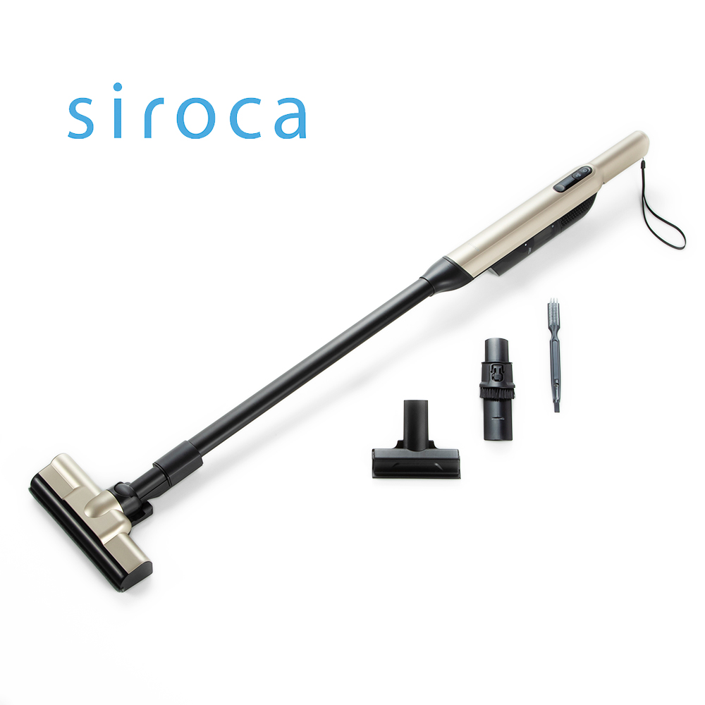 ディノス・siroca/シロカ 超軽量コードレス スティッククリーナー