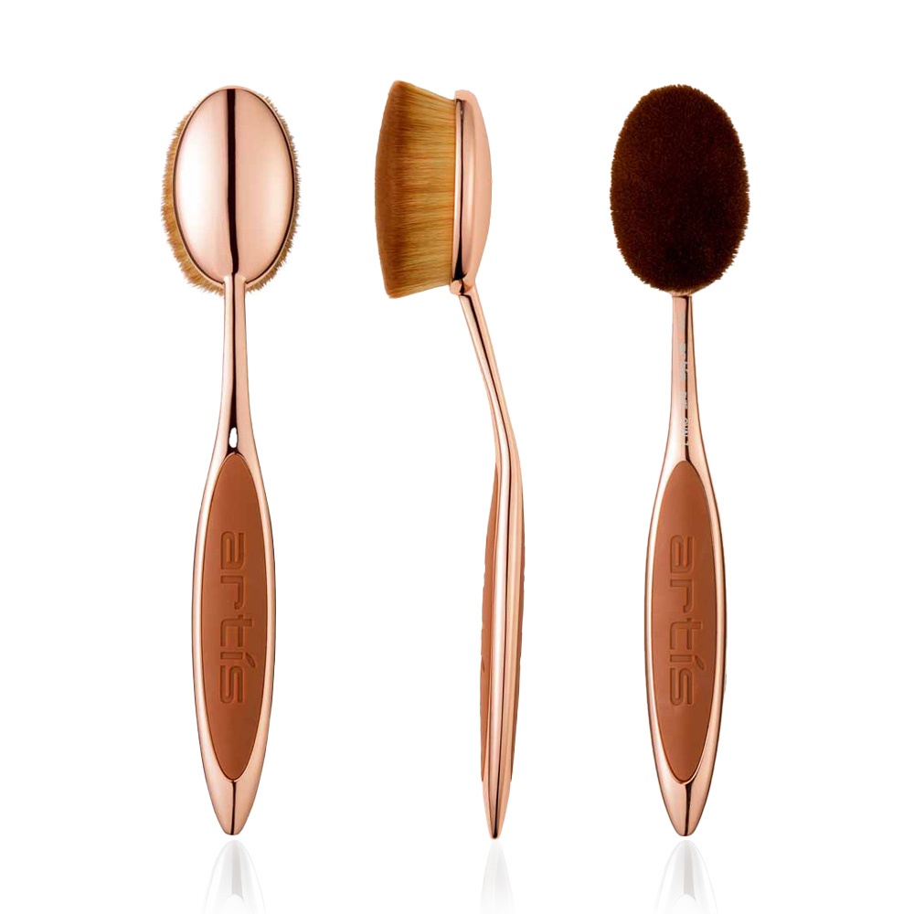 アーティス＊メイクアップブラシ＊限定色 アウトレット品】artis/アーティス メイクアップブラシ オーバル