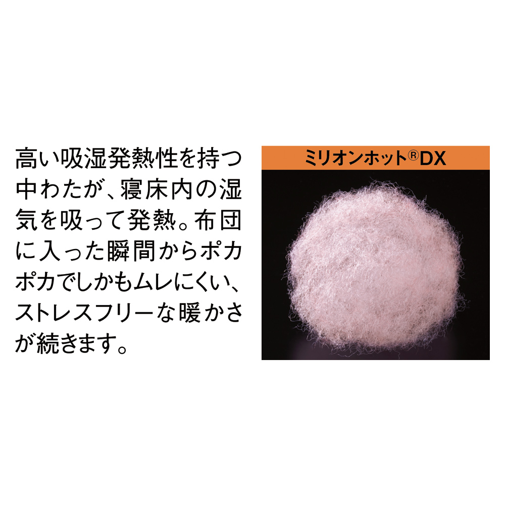 ヒートループ(R)羽毛入り掛け布団 シングル ディノスANAmall店 ヒートループ(R)羽毛入り掛け布団 シングル ディノスANAmall店