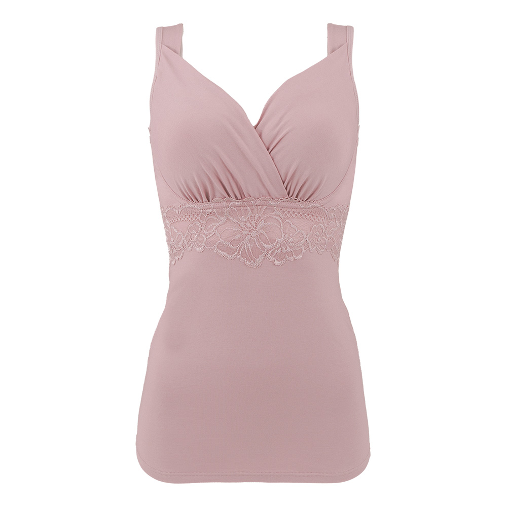 BRADELIS NewYork/ブラデリスニューヨーク 綿混すっきり ブラキャミ 補正下着 キャミソール ブラ カップ付き ぽっこりお腹 補正インナー 背中の肉 インナー レディース コットン 綿 インナー雑貨 美容 AR2579