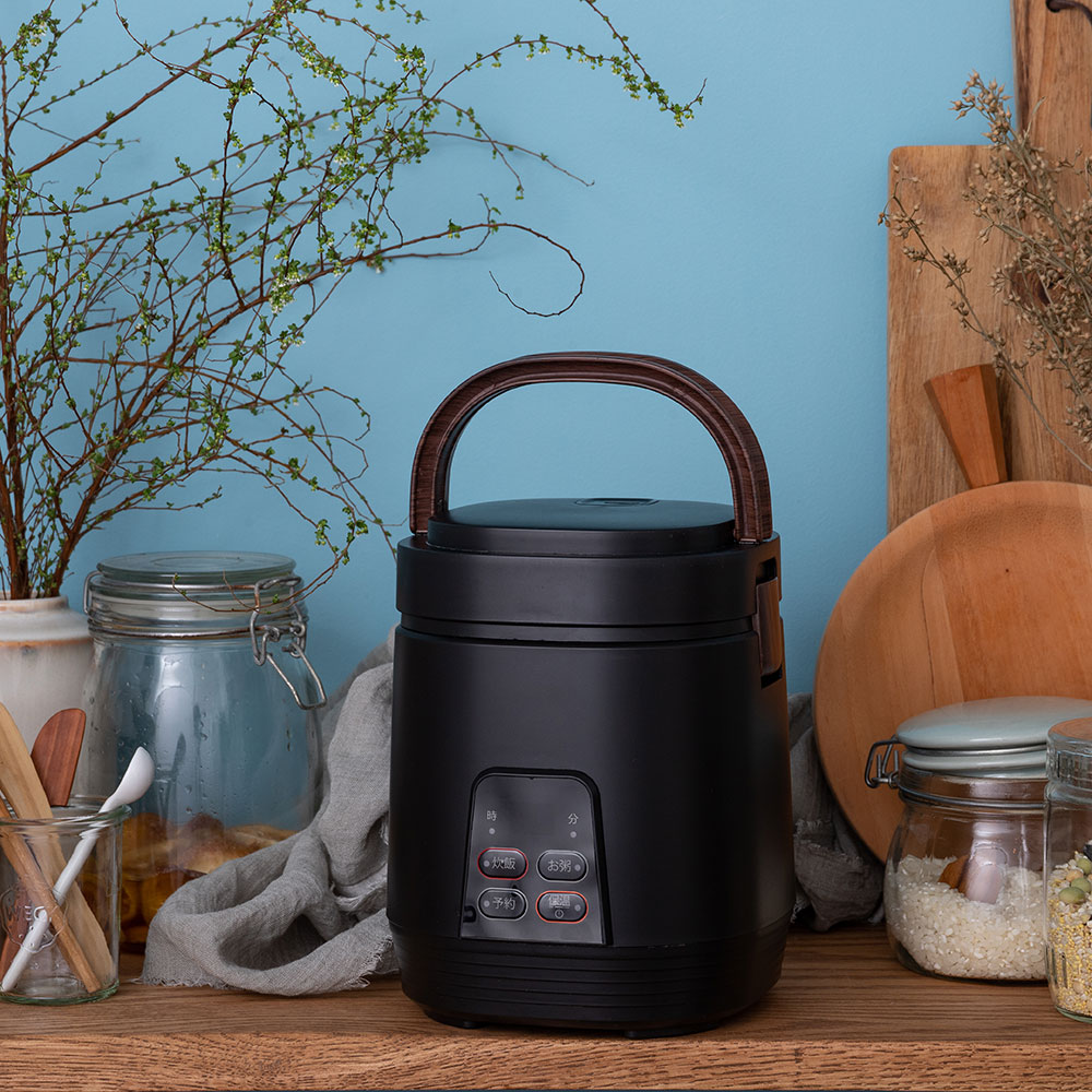 ミニライスクッカー プレミアム 炊飯器 小型 一人暮らし 2合炊き ミニ 早炊き タイマー 小型炊飯器 洗いやすい コンパクト 2合 1合 1.5合 おいしく炊ける 調理 おかず 蒸し器 玄米 雑穀米 おかゆ 省スペース 調理家電 食器 AR2647