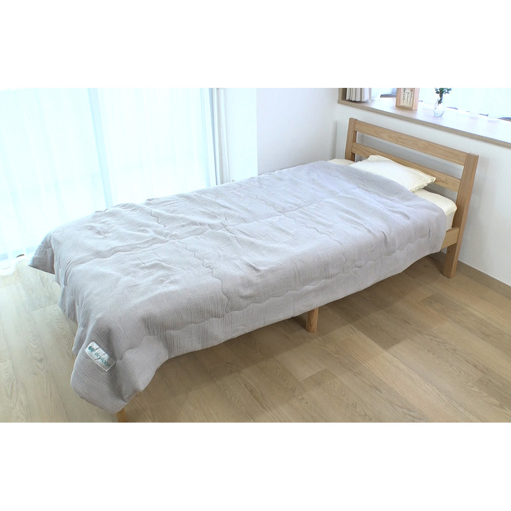ドライループ 掛け布団（シングル） 肌掛け布団 肌掛け 夏用 肌掛けケット 3重 コットン ケット 夏布団 掛け布団 掛布団 夏 秋 春 蒸れない 洗える 夏用掛け布団 寝具 AR2711
