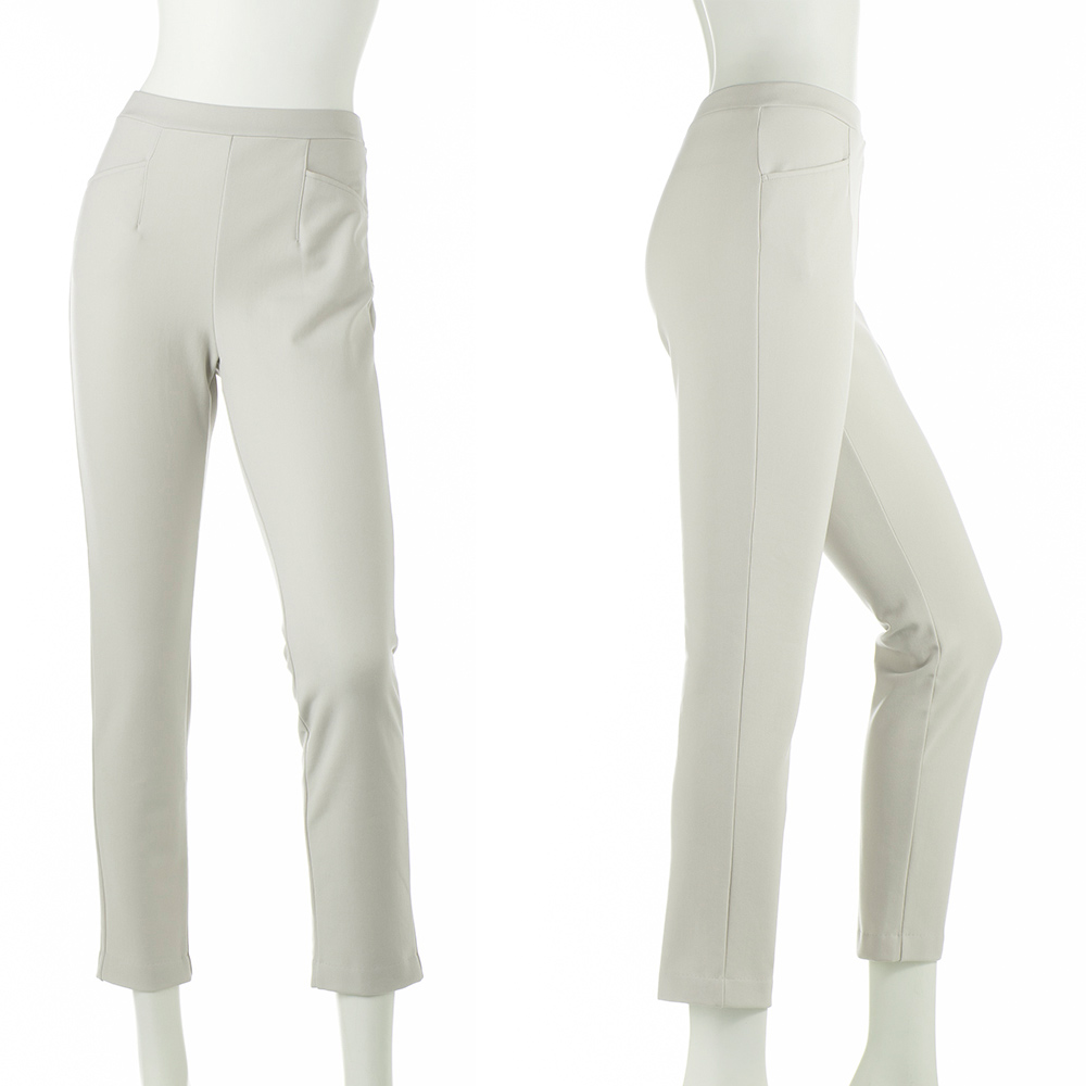 ARIKI キュプラ混 裏起毛パンツ パンツ 婦人ファッション AR2822