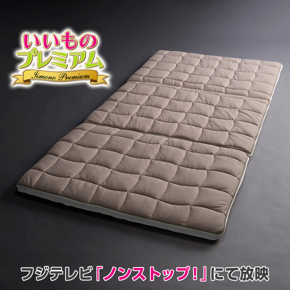ブレスエアー敷布団セミダブル 1200x2000mm 5cm ブレスエアー（R）敷布団 リファイン（厚さ5cm） 枕付き