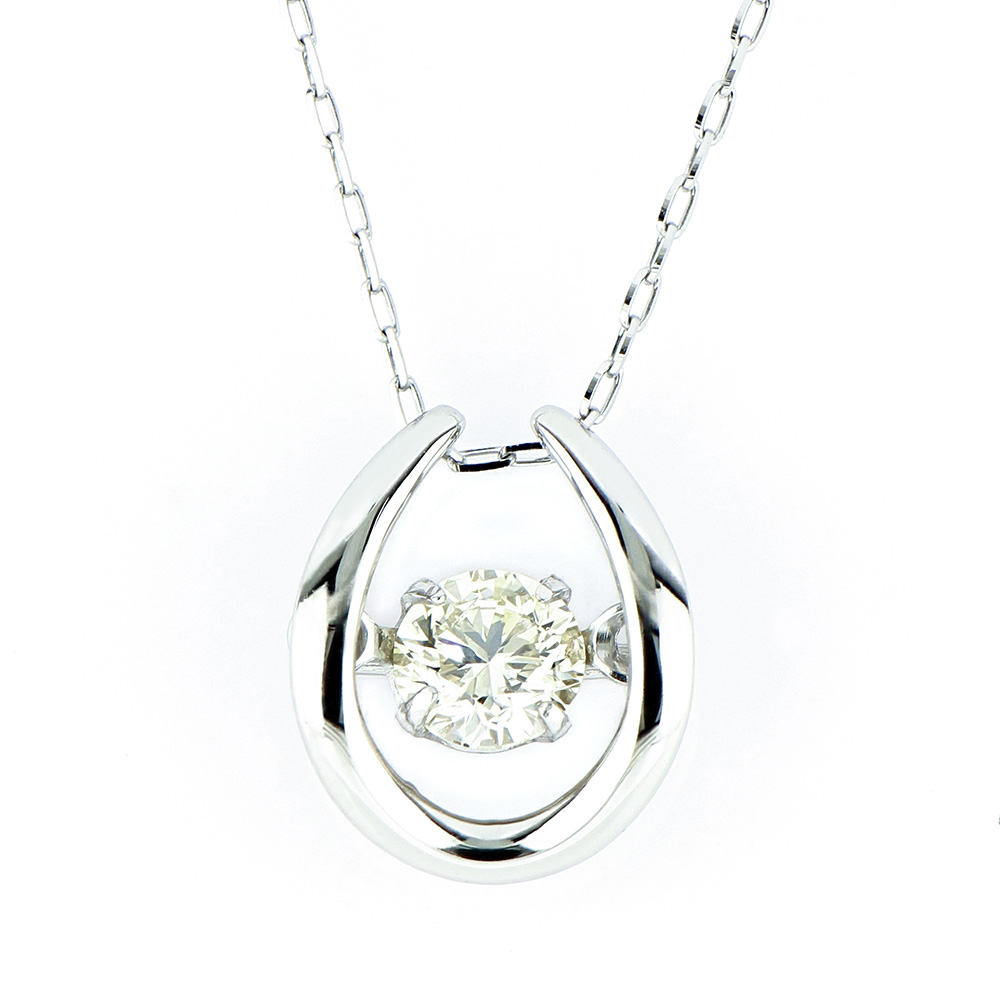 ダンシングストーン プラチナダイヤネックレス ネックレス 宝石 アクセサリー AR2837