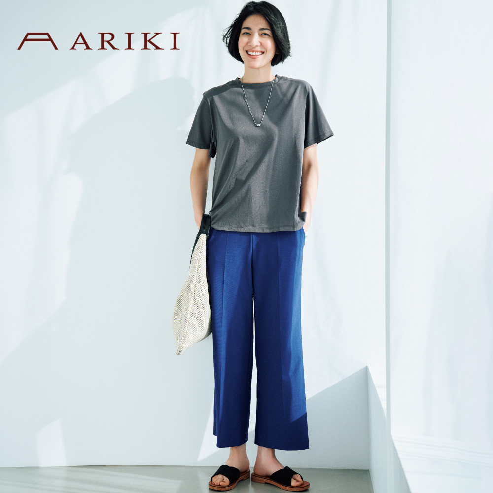 ARIKI風抜けるセミワイドストレッチパンツ 機能性ウェア インナー 雑貨 M81503