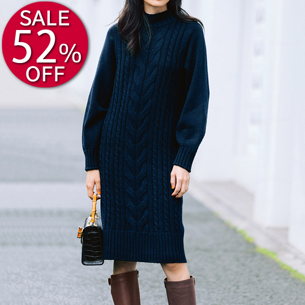 velnica ネイビー 幾何学模様 ロングワンピース velnica ネイビー 幾何学模様 ロングワンピース