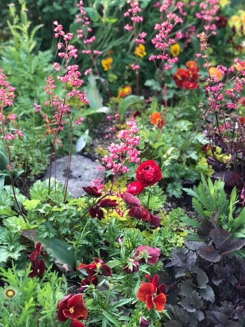 染付け 傘立て 唐草 花唐草 1点 花台 オブジェ ガーデニング 染付け 傘