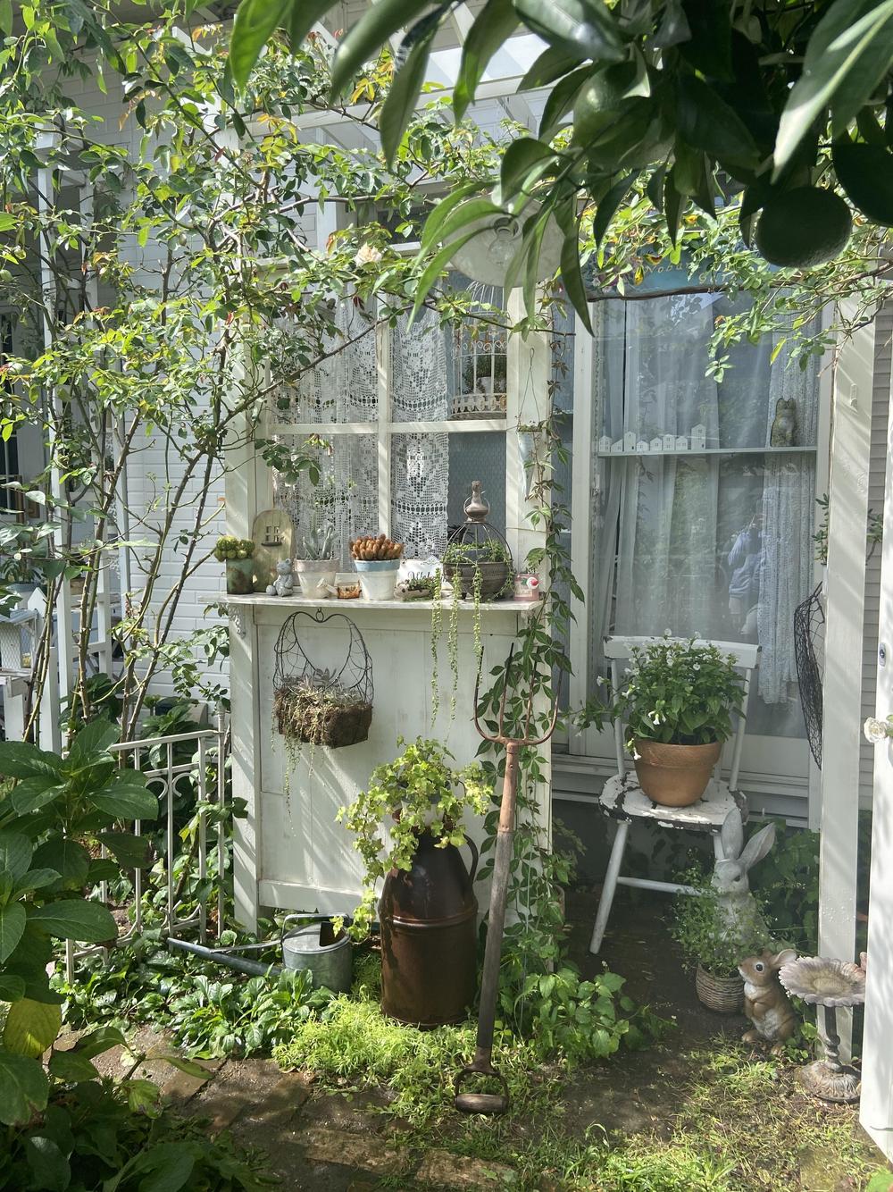 パーゴラ小屋