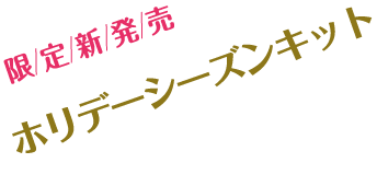 【限定新発売】ホリデーシーズンキット