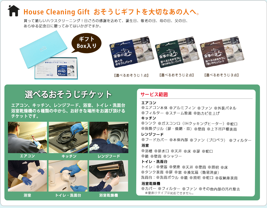 House Cleaning Gift Mtg؂Ȃ̐l