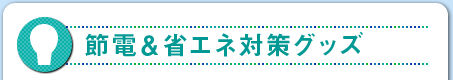 ߓdȃGl΍ObY