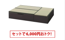 ヘリ有りミニ3畳セット