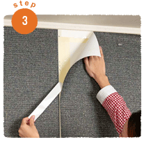壁紙の貼り方:step3
