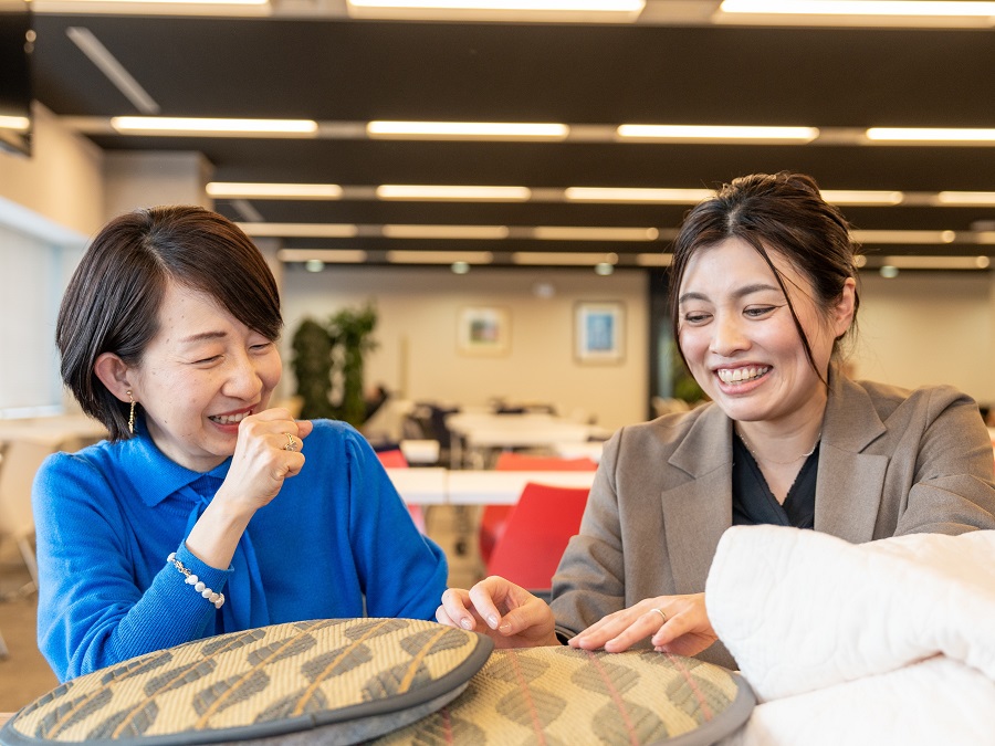 長く愛用することは、 <br>商品を育てること